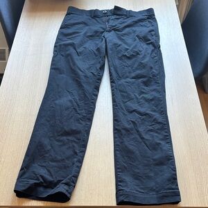 Gap Charcoal Straight Leg Chinos - 30w 32 l